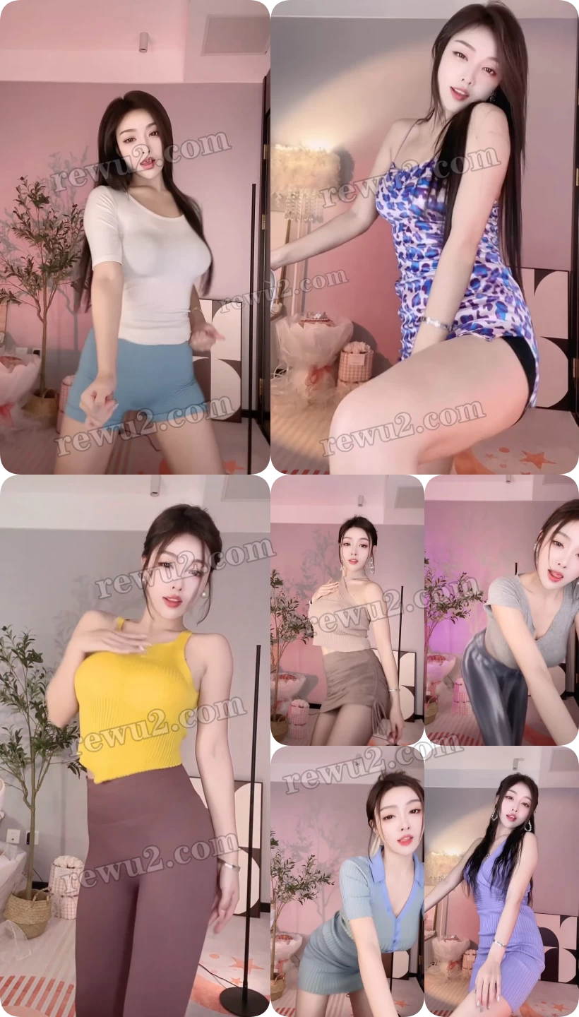 【快手主播】饭饭 加特林汝摇抖豚跳舞录屏 无水印（8v/0.99g）-舞蹈资源
