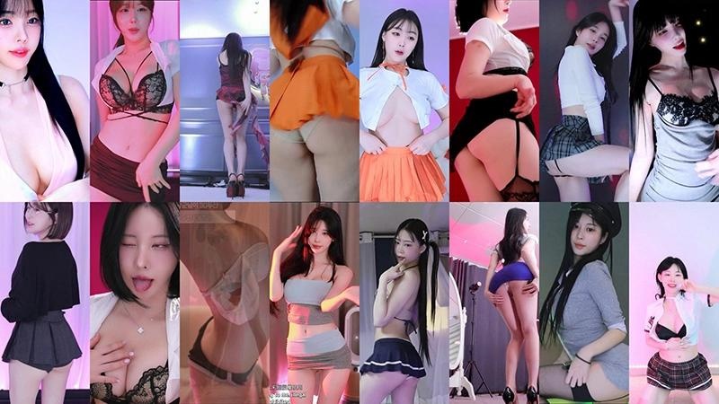 AfreecaTv韩国BJ 2025年3月12日录制舞蹈合集-舞蹈视频自备纸巾