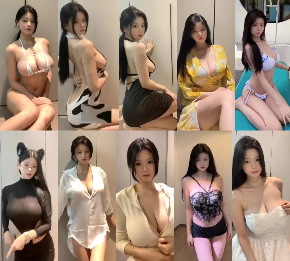 抖音主播乔乔子土豪定制合集含泳装-跳舞资源