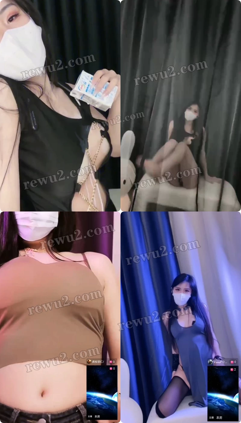 抖音主播野生小西西 密码房视频无水印 （5v/229m）-表演视频