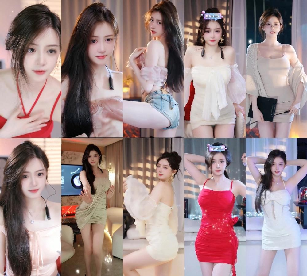 抖音主播蒽宝无水剪辑合集-跳舞视频女生真人
