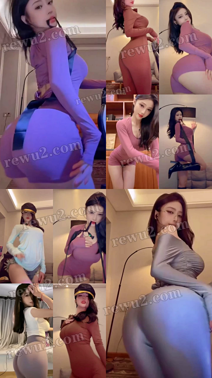 快手主播 希希酱紫 网红瑜伽裤 擦边 第一美豚 杏感后摇凹凸 精选跳舞福利（10V1.27G）-真人热舞