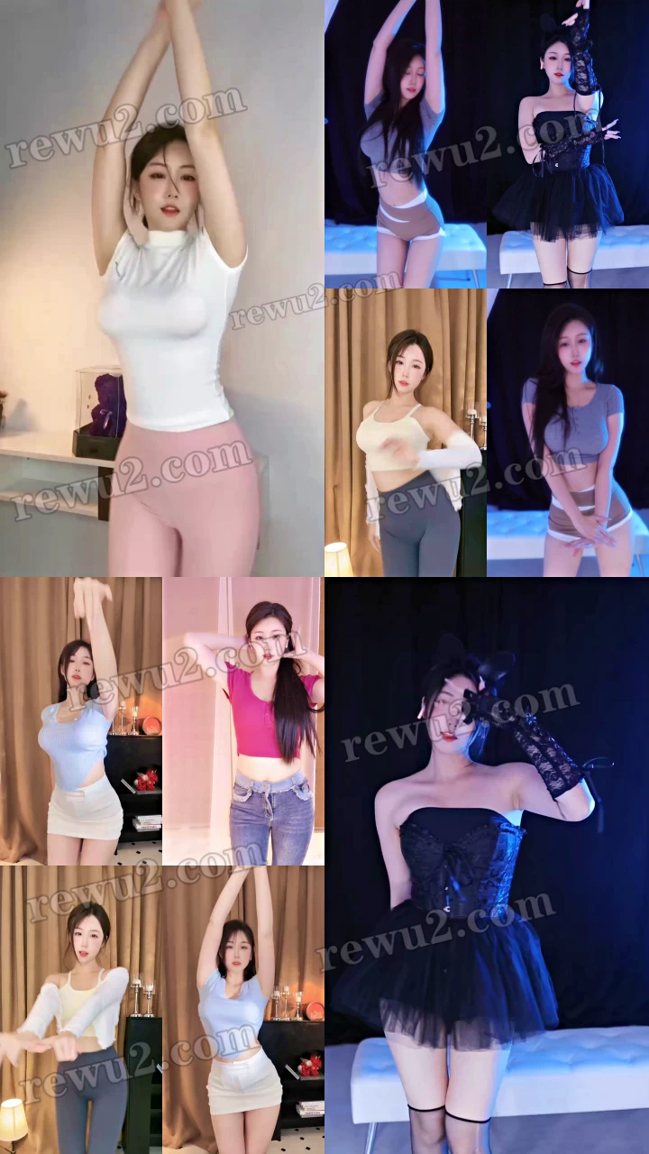 【抖音主播】是肉肉呀 小金银 精选跳舞福利 无水印（12V819M）-主播舞蹈下载