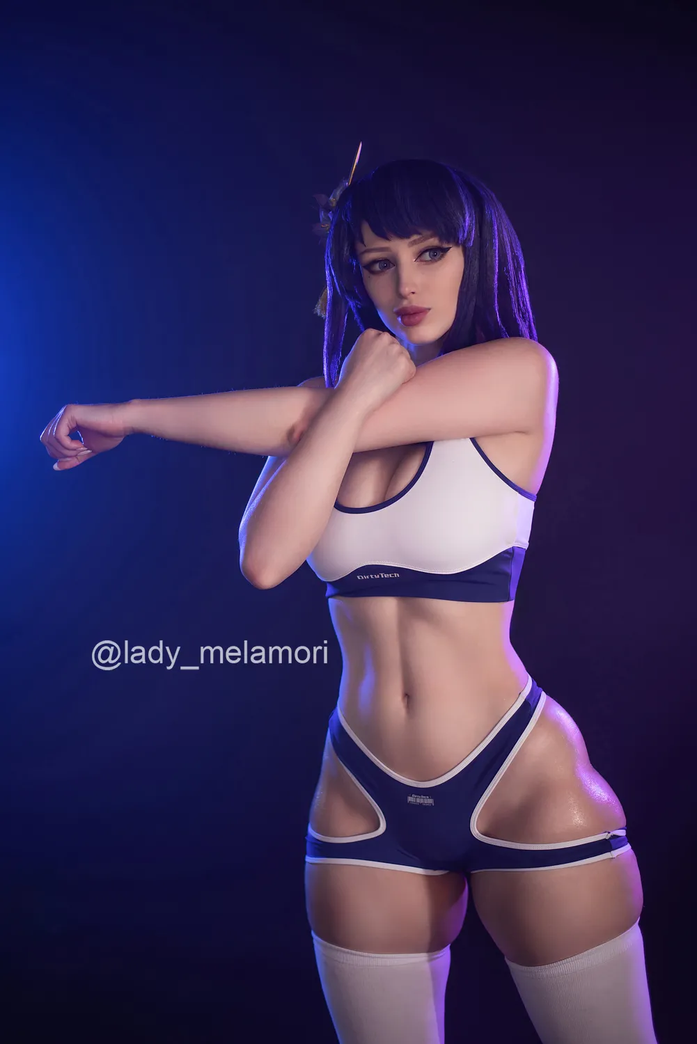 Lady Melamori Raiden Shogun Lingerie Full Set【70P-13.7MB】看起来真不错哦