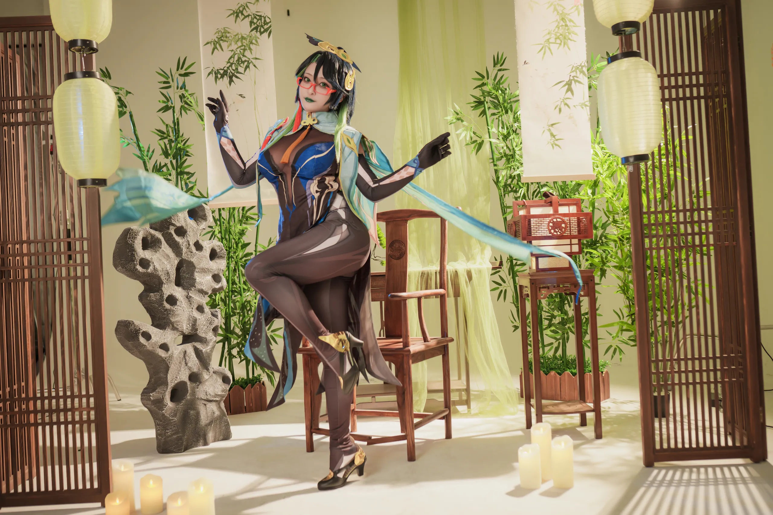 洛璃LoLiSAMA 原神 闲云【69P-21.8MB】图片作品下载