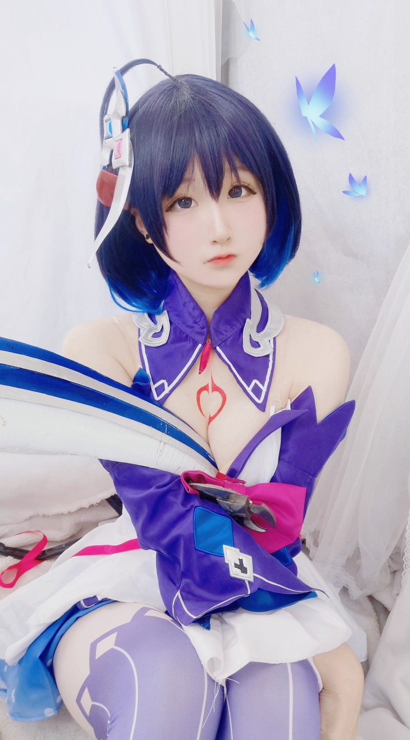Seele麦麦 希儿幻海梦蝶【168P-452MB】美丽的女生cos图片