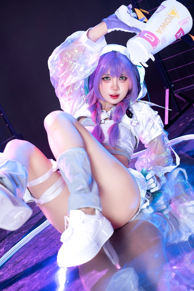 PoppaChan Tokoyami Towa Hololive【109P-10V-849MB】cos照片
