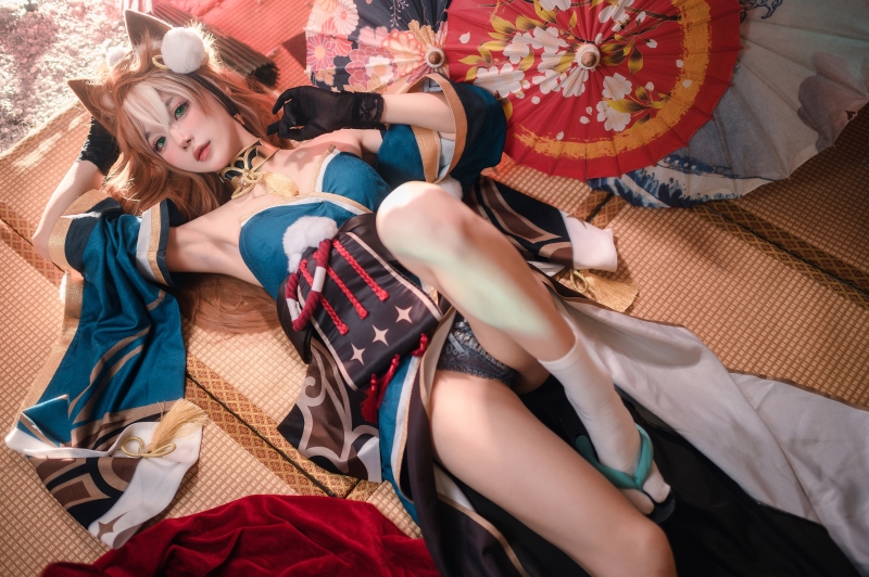 阿包也是兔娘 原神 希娜小姐【42P-582MB】美丽的女生cos图片