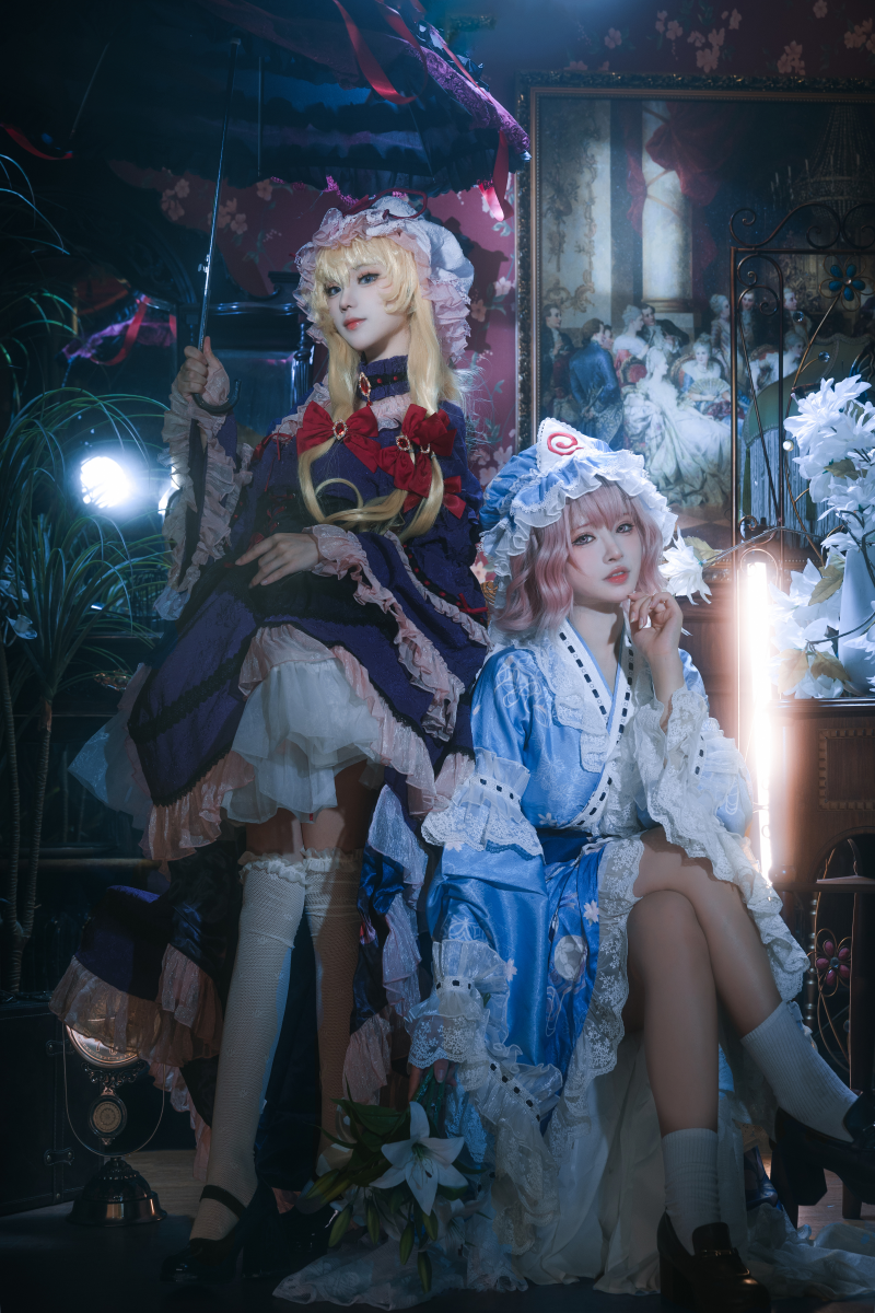 花柒Hana 八云紫 西行寺幽幽子 & 038;肃雨雨雨【16P-287MB】下载欣赏
