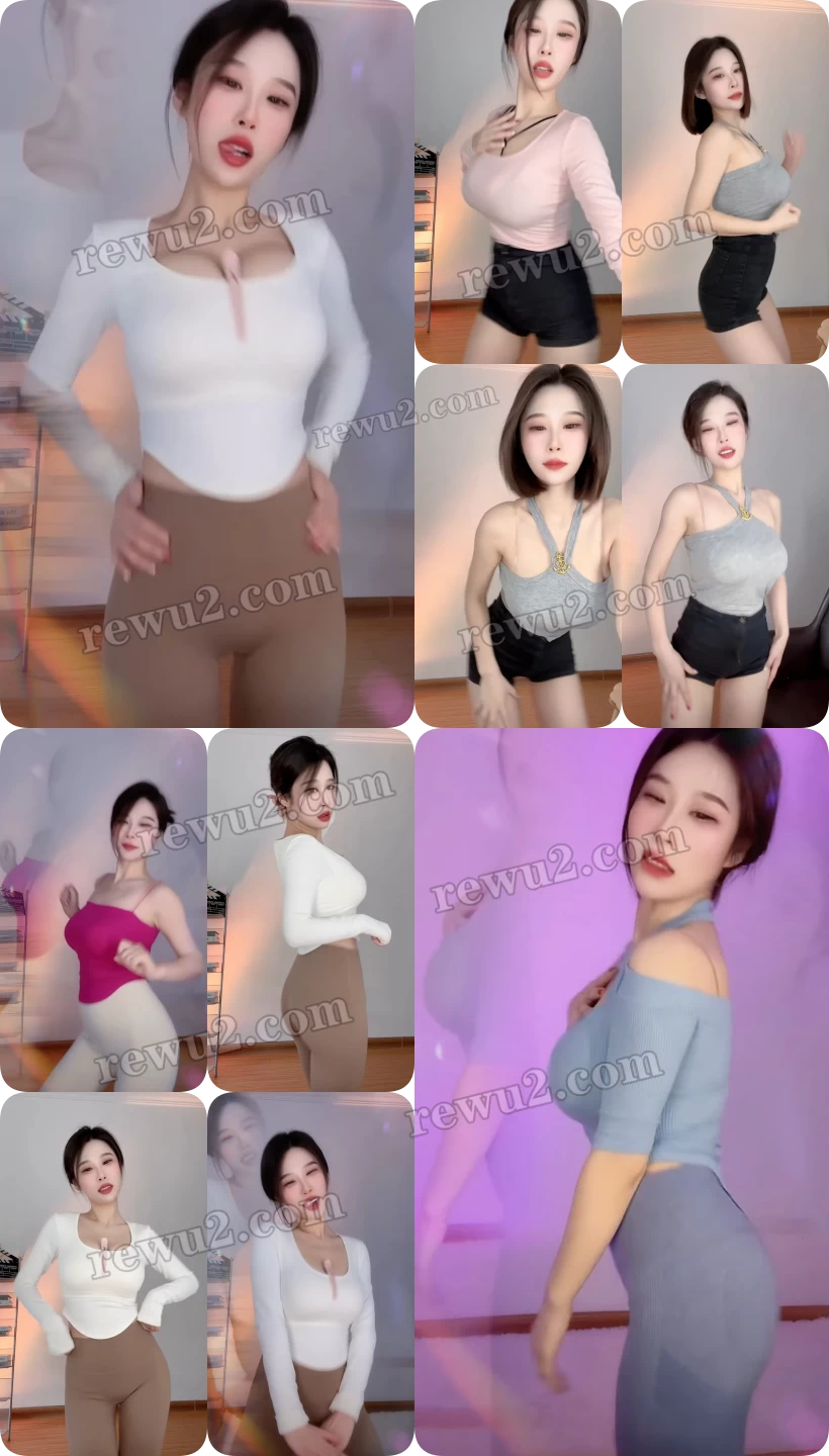 【快手主播】 然美儿 汝摇跳舞录屏 无水印（12v/719m）-绝美欣赏