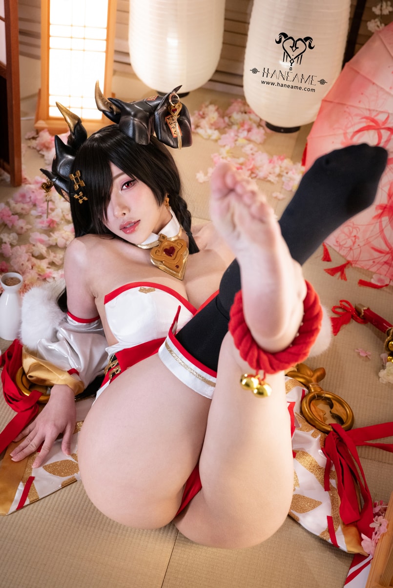 雨波HaneAme – Lustful Goat Miko 邪羊巫女写真书图片作品资源