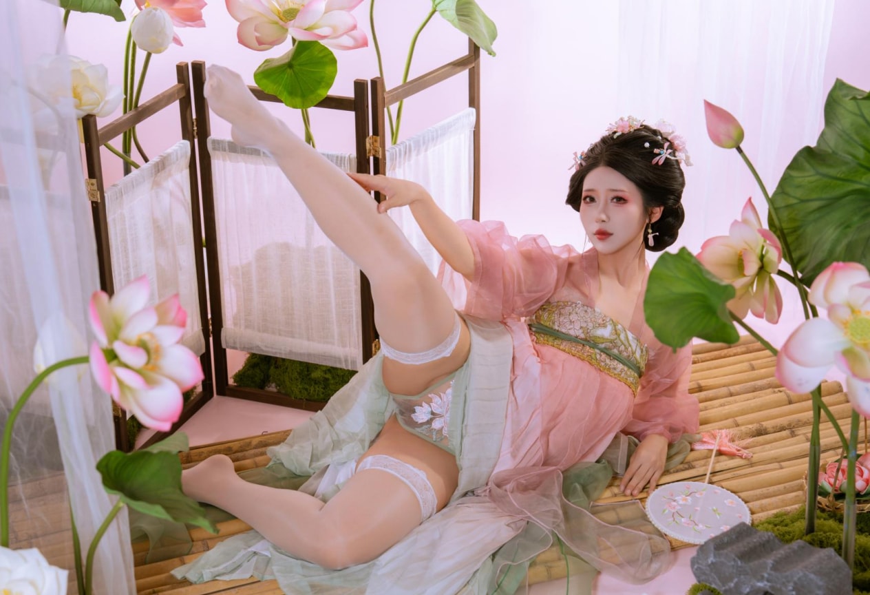 云溪溪 奶桃 采莲收藏版
