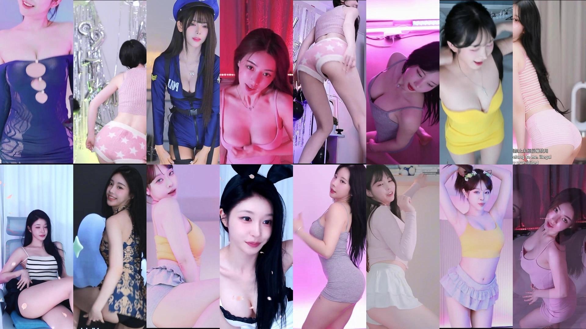AfreecaTv韩国BJ 2025年5月19-20日录制舞蹈合集-直播下载
