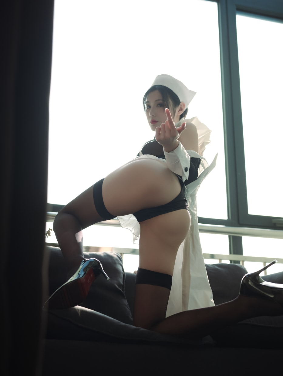 一米八的大梨子 吊带袜女仆整理分享
