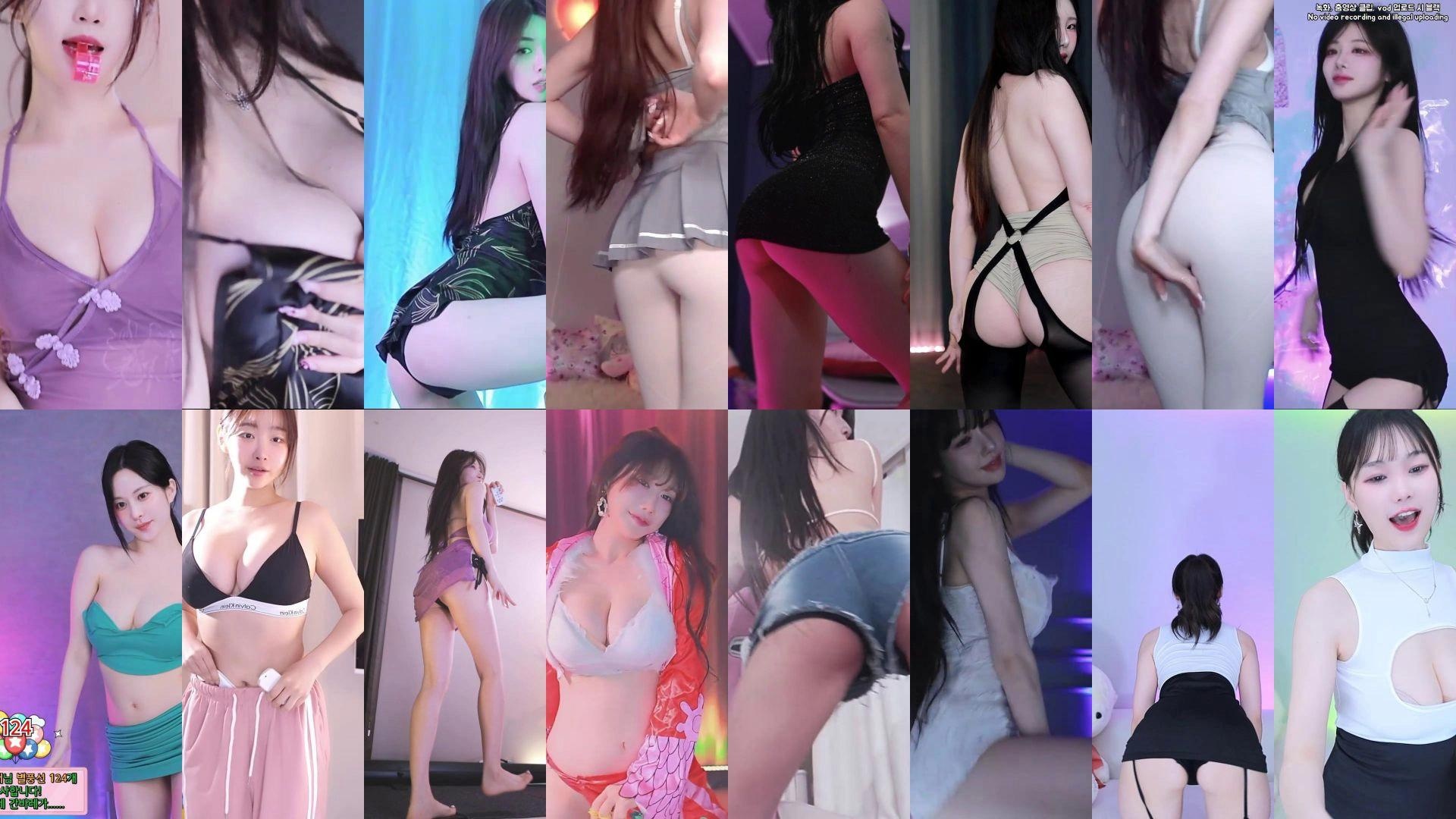 AfreecaTv韩国BJ 2025年5月31日录制舞蹈合集-跳舞视频女生真人