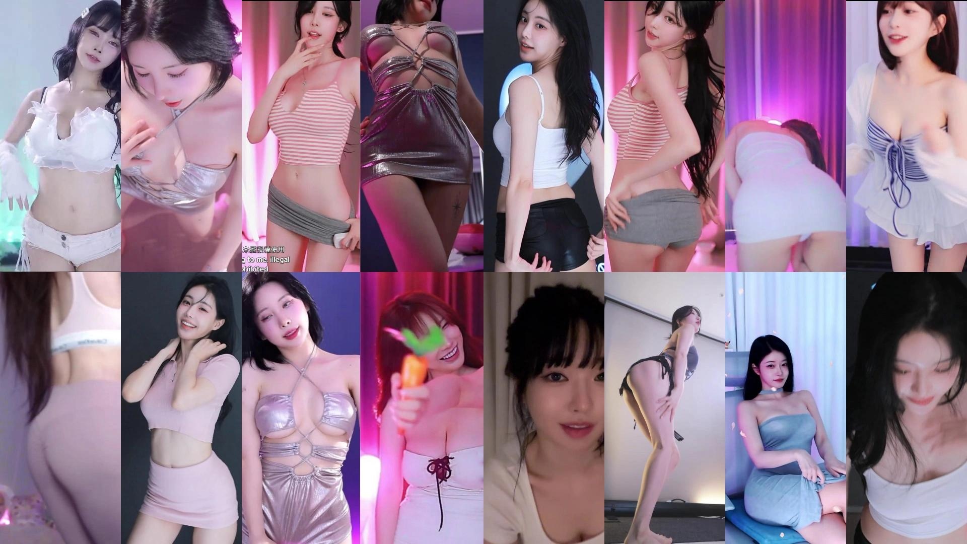 Sooplive韩国BJ 2025年6月21日录制舞蹈合集-主播资源