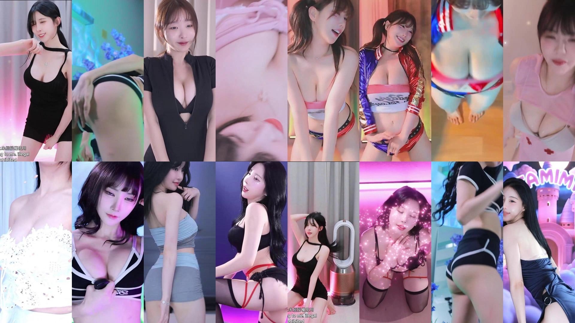 AfreecaTv韩国BJ 2025年6月3日录制舞蹈合集-主播分享