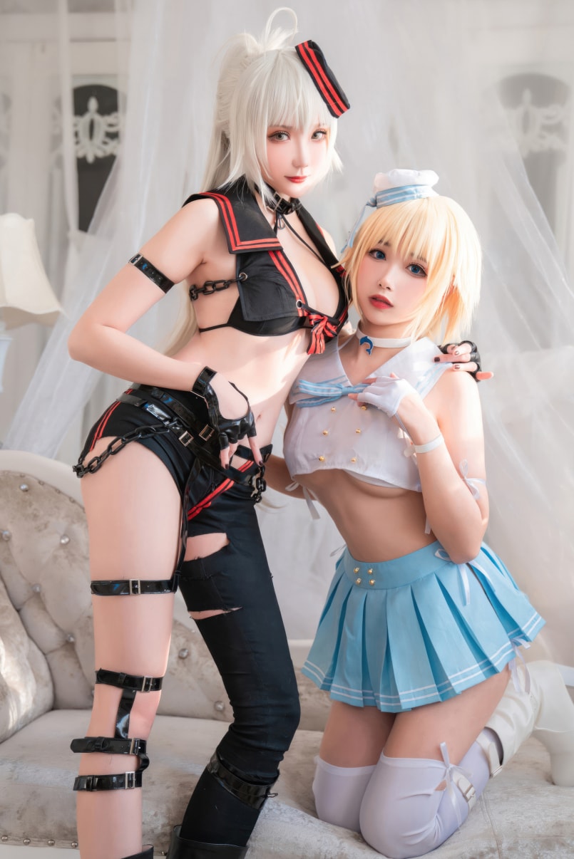 Momoko葵葵 &瓜希酱 FATE-黑白贞德最新图片欣赏 Momoko葵葵 &瓜希酱 FATE-黑白贞德最新图片欣赏