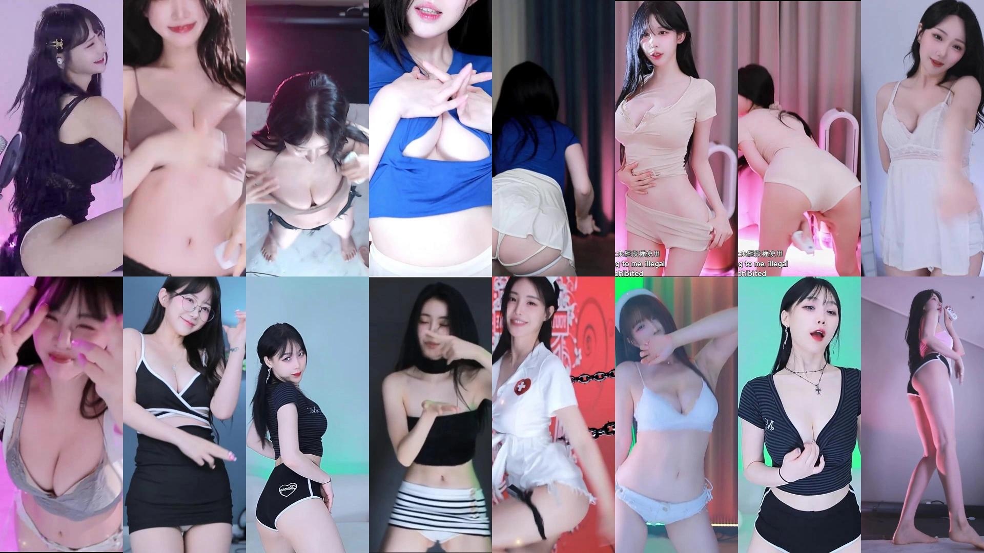 韩国BJ 2025年7月16日舞蹈视频合集 黑珍塔米米塞拉赏心悦目-舞蹈资源