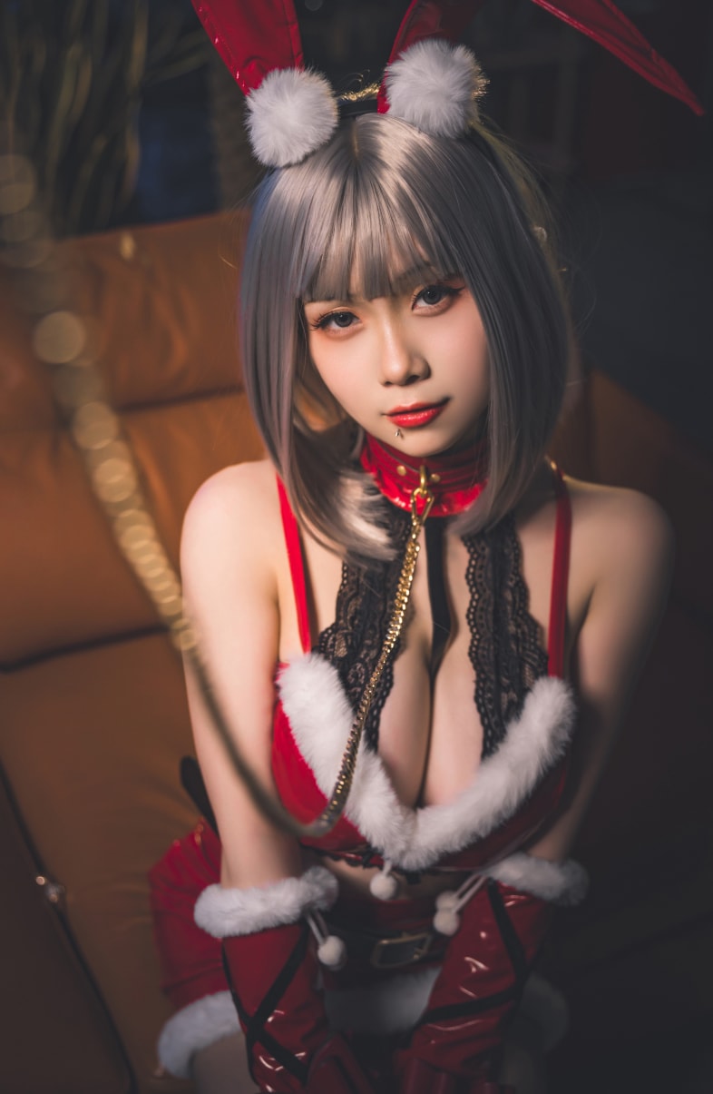 末夜787 – &柒柒要乖哦-双人圣诞礼物美丽的女生图片 末夜787 – &柒柒要乖哦-双人圣诞礼物美丽的女生图片