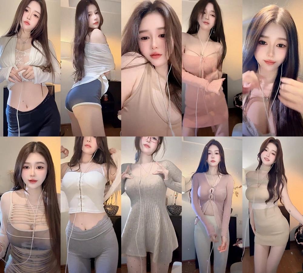 抖音主播迷人的张奶奶直播跳舞合集-素材视频下载