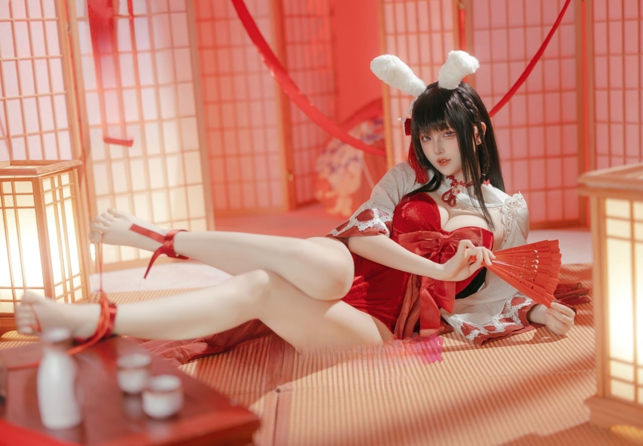 屿鱼 碧蓝航线 大山·祈愿的巫女兔最新作品资源下载