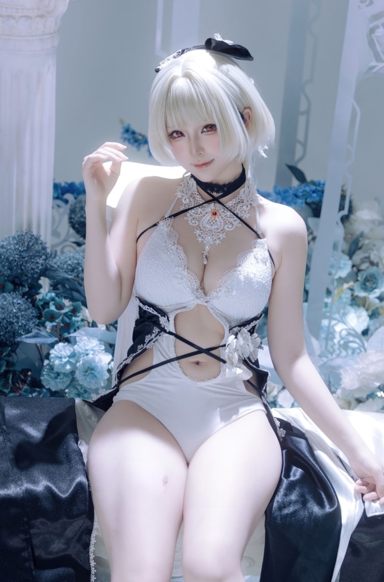 屿鱼 碧蓝航线 可畏同人礼服图片集欣赏