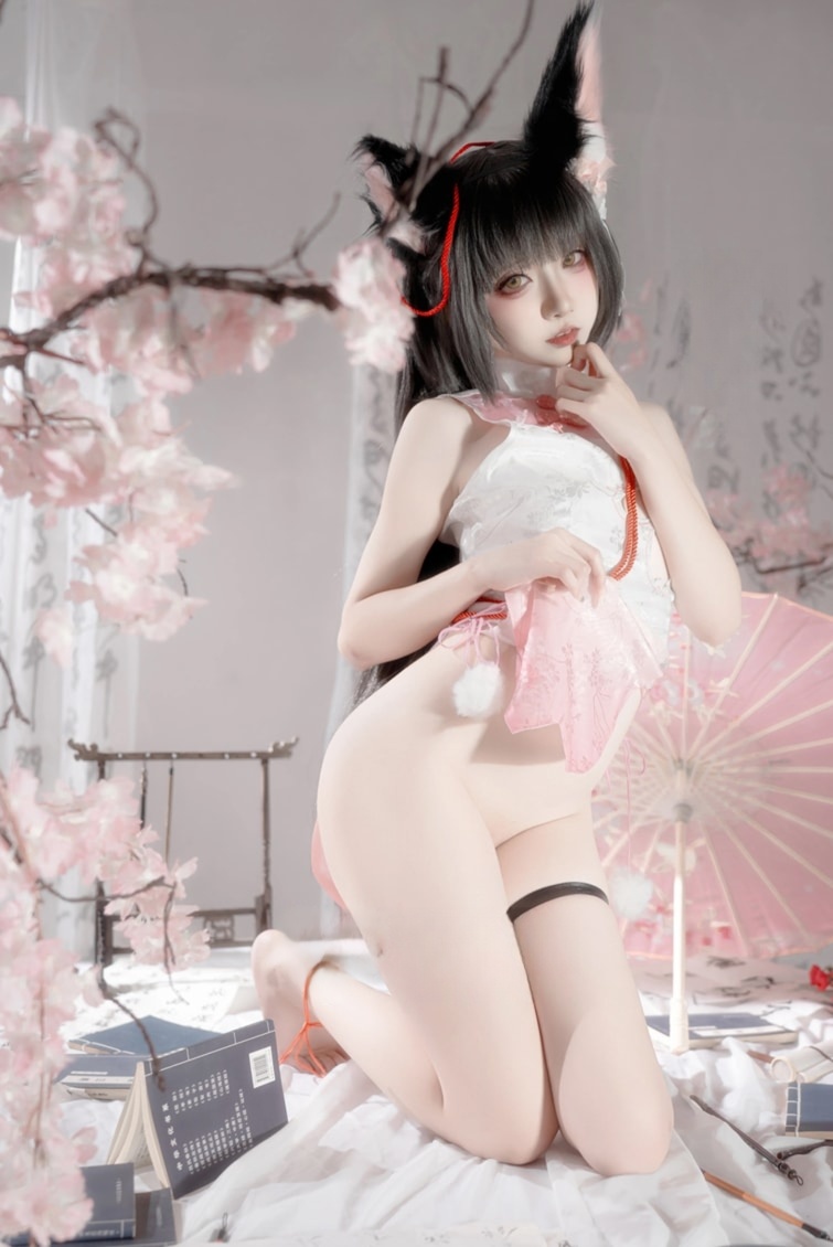 纸悦Etsu_ko 碧蓝航线 长门旗袍cos作品欣赏 纸悦Etsu_ko 碧蓝航线 长门旗袍cos作品欣赏