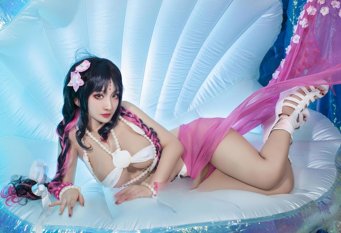洛璃LoLiSAMA 杀生院泳装图片欣赏