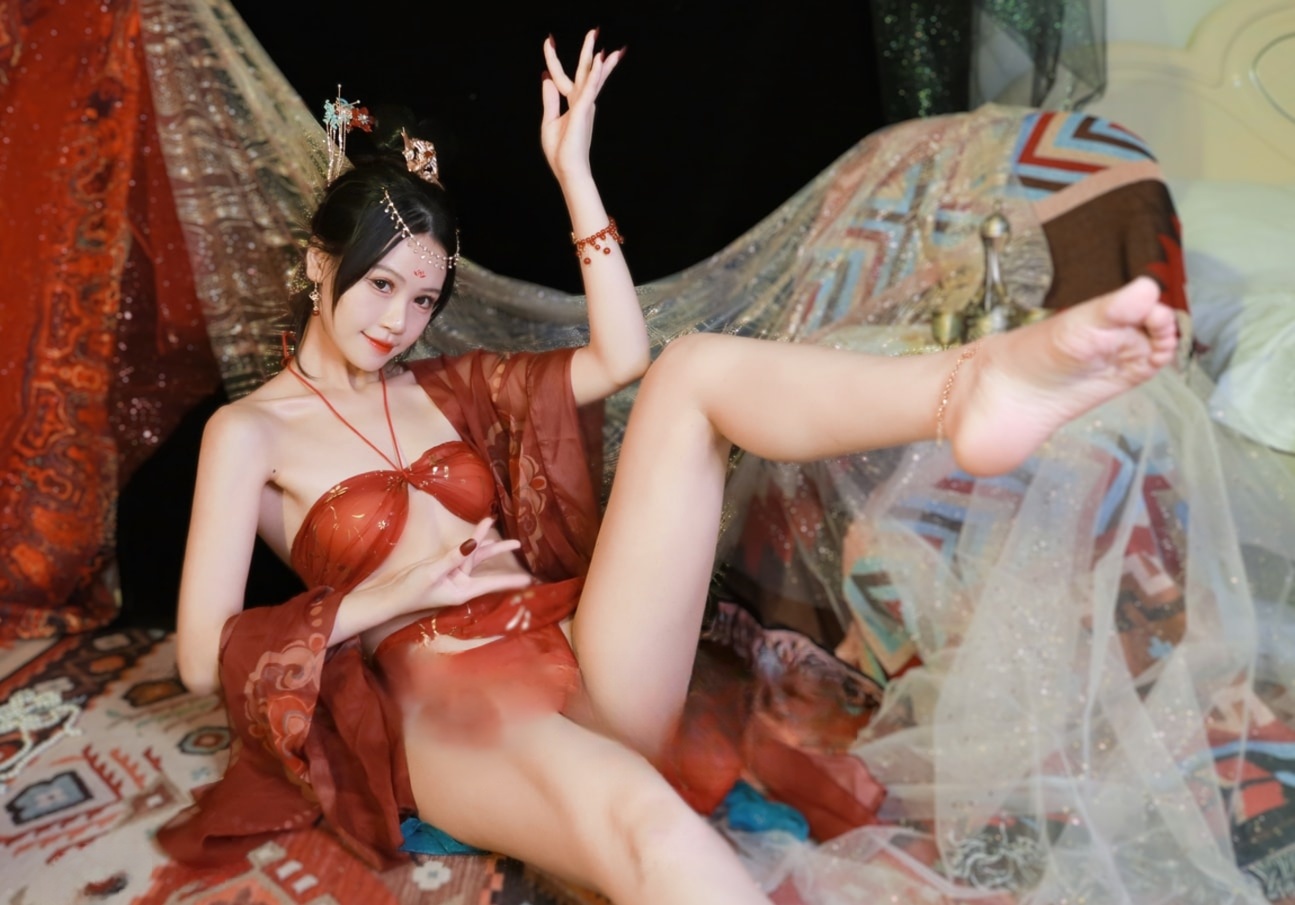 星黛鹿鹿(千反田鹿子) 敦煌舞姬图片作品资源