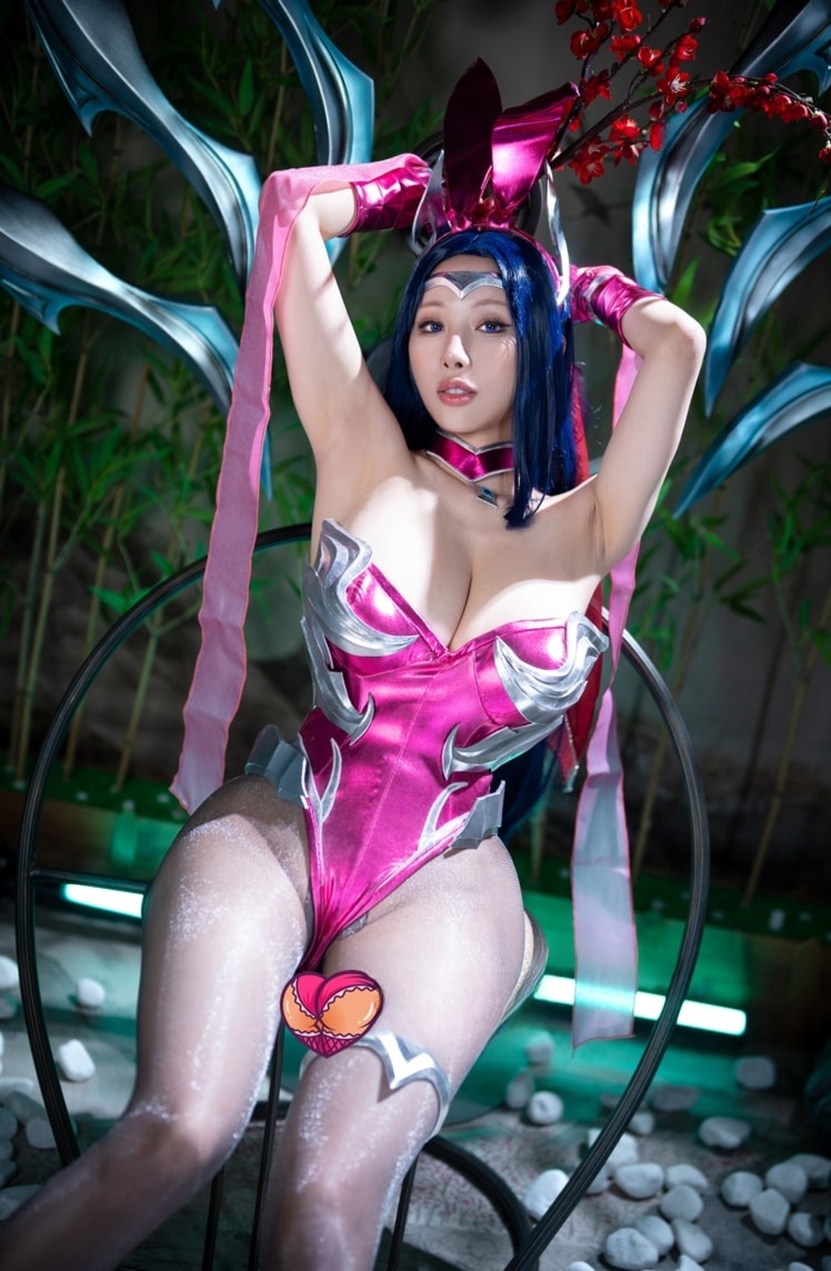 雨波HaneAme – LOL 伊瑞莉雅 兔女郎最新图片欣赏