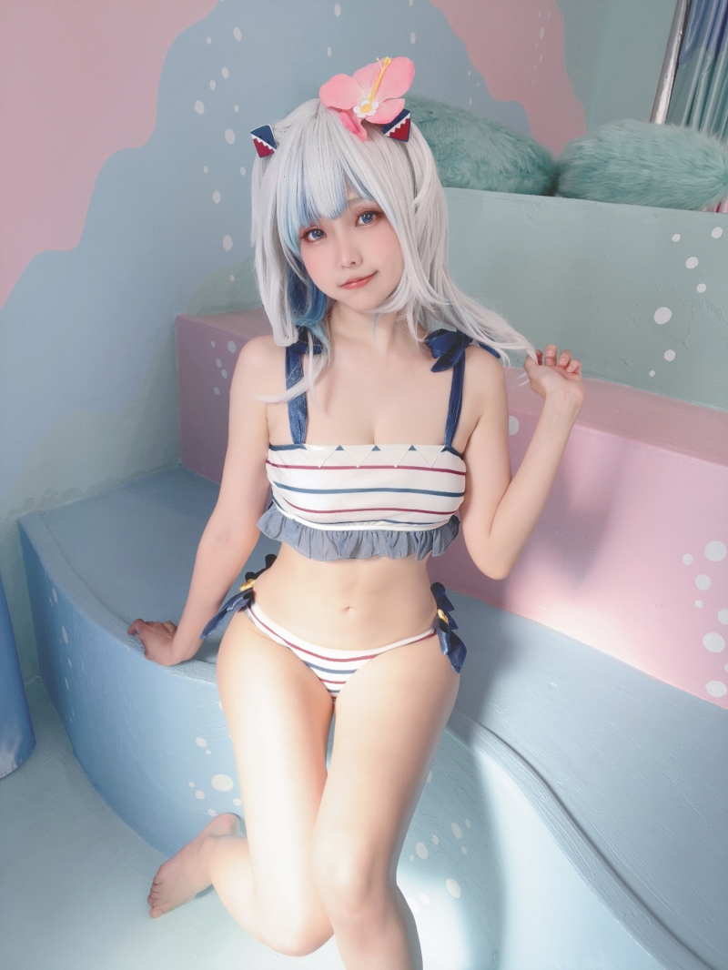 ElyEE子 Gawr Gura Swimsuit [26P-51MB]