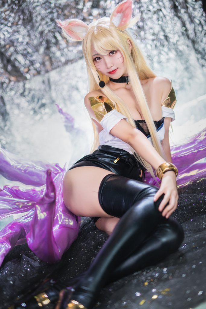 图片[4]-[游戏美女写真]黑川-阿狸KDA英雄联盟LOL人物COSPLAY-小编