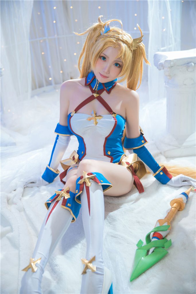 图片[4]-[美少女COSER]瓜希酱-游戏动漫人物FGO·布拉达曼特cosplay-小编