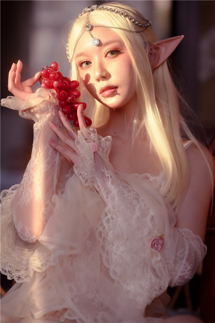 图片[2]-阿包也是兔娘精灵美女cosplay图片鉴赏-小编